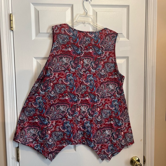 Women's Plus Size Stylish Trendy Fashion Summer Holiday Vacation Tank Top 20W - Picture 8 of 9